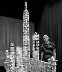 Amazing card-stacking photos