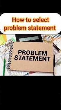 How to select problem statement #research #ytshorts #viralvideo #bscnursing #neet