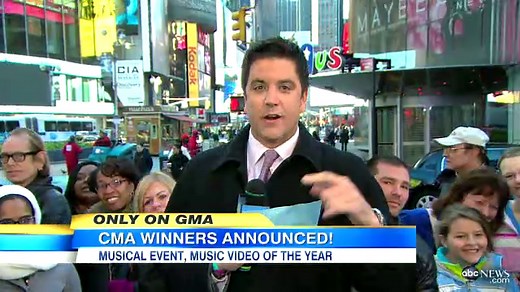 CMA Awards 2012: Best Video Winner Revealed on 'GMA'