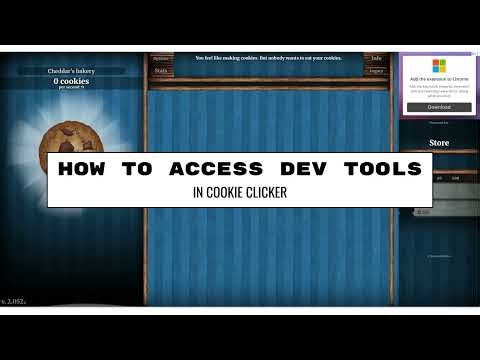 How to Access Dev Tools - Cookie Clicker