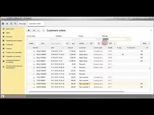 1C:ERP 2 user interface demo