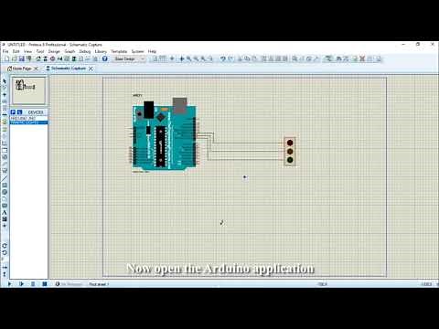 How To Create a Traffic Light With Arduino And Proteus 8 Professionals
