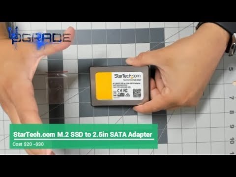 StarTech M.2 SSD to 2.5in SATA Adapter