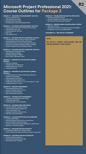 Microsoft Project Video Packages Available Now!