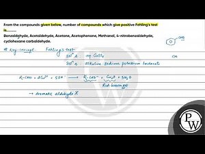 From the compounds given below number of compounds which give positive Fehling's test is Benza....