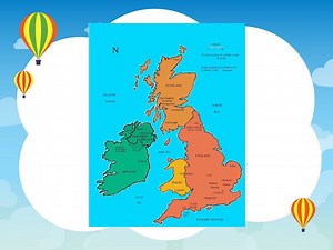 Parts of Uk, Countries And Landmarks