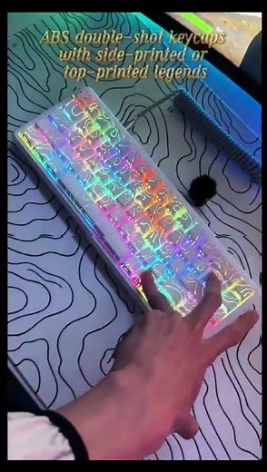 Customize the lighting! #ajazz #keyboard #mechanicalkeyboard #gift #love #light #gaming #fortnite