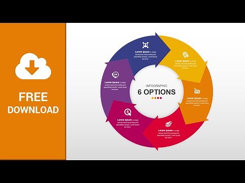 How to Create Cyclic Arrow infographic Using Microsoft PowerPoint -Free Download