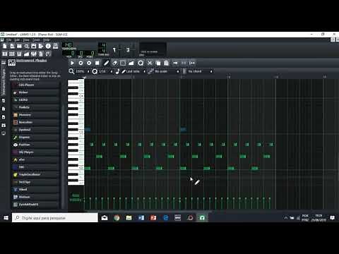 How I create songs on LMMS with soundfonts - very basic tutorial