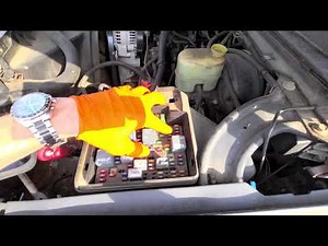 2000 Chevy Tahoe Radio Fuses