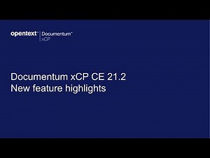 New features in Documentum xCP CE 21.2