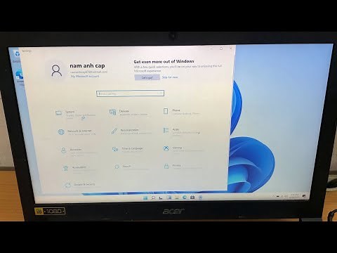 Installing Windows 11 on my Acer Aspire 5 laptop