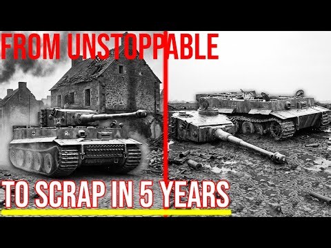 Allied Forces Found Hundreds of Tiger Tanks – Here's What They Did