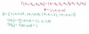 SOLVED:The Standard Matrix for a Linear Transformation In Exercises 1-6, find the standard matrix for the linear transformation T.     T(x1, x2, x3, x4)=(x1-x3, x2-x4, x3-x1, x2 x4)    𝐯=(1,2,3,-2)