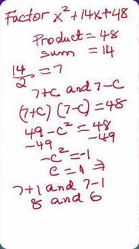 This Trick Makes Factoring Quadratics EASY