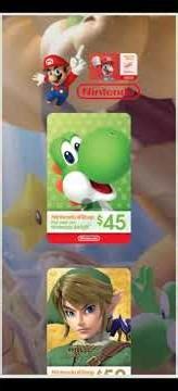 How to get Free $99 Nintendo gift card codes #nintendo #nintendogames #shorts #reels #viral