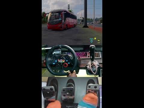 ETS2 1.56 | BUS DRIVE | MAPA CEIBO |LOGITECH STEERING WHEEL GAMEPLAY