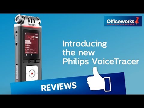Philips Audio Recorder DVT4110 Overview