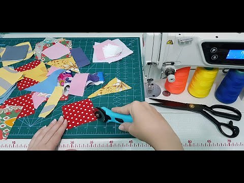 Discover the secrets of two stunning patchwork patterns.Quilting Ideas.