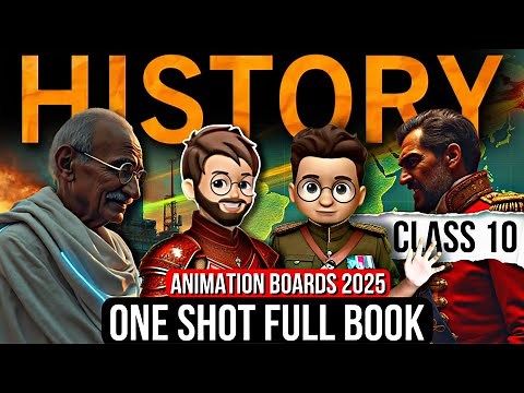 History Class 10 One Shot | Class 10 History All Chapters | History One Shot Boards 2025