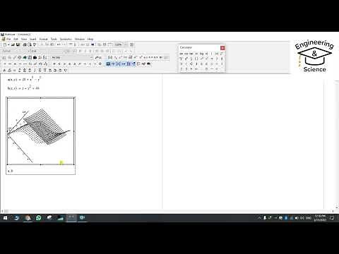 Tutorial 5: 3D Plot Using MathCad | 3D Graph By MathCad