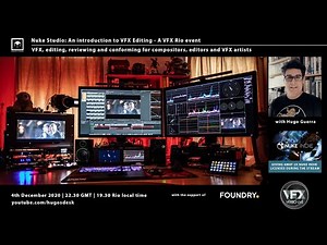 Nuke Studio: An introduction to VFX Editing - A VFX Rio event | Full Live stream with ‪@FoundryTeam‬