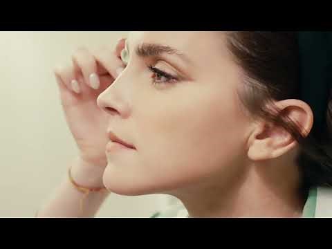 Emma Watson gets ready for Prada Fall/Winter 2024 Womenswear Show in Milan