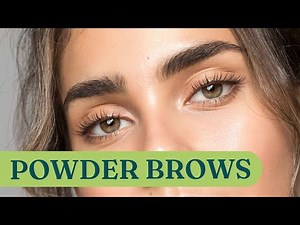 Powder Brows: Der neueste Beauty-Trend für volle Augenbrauen