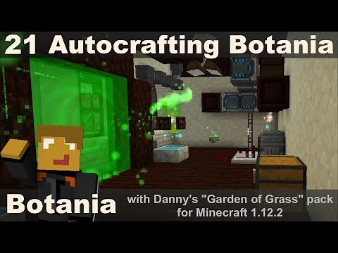 Botania E21 - Autocrafting with Refined Storage