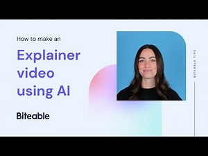 How to make an explainer video using AI