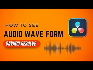 How to Show Audio Waveform in Audio Track in DaVinci Resolve