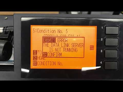 Large Format | Onyx Go + Graphtec | "E05023 ERROR THE DATA LINK SERVER IS NOT RUNNING" fix