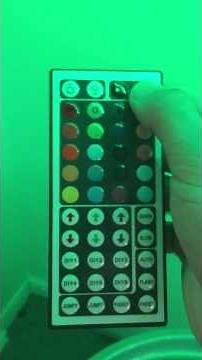 Fix/ reprogram 44 key LED light strip Remote controller outputs