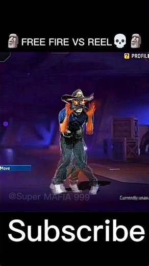 FREE FIRE VS REEL 💀🗿#impossible