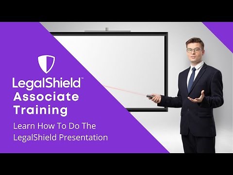 Learn How To Do The LegalShield Presentation