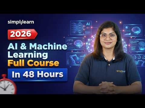 AI And Machine Learning Full Course [FREE] | Learn AI And Machine Learning In 24 Hours | Simplilearn