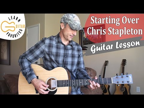 Starting Over - Chris Stapleton - Guitar Lesson | Tutorial