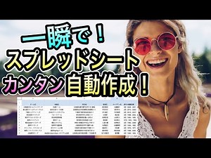 【今までの苦労が吹き飛ぶ！】Chat GPT よりも簡単にgoogleスプレッドシートを自動作成できるAI『BARD』の操作方法を解説