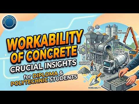 Workability of Concrete | Slump Test, Vee-Bee & Compaction Factor Explained | Concrete Technology