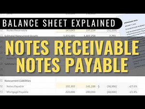 Notes Receivable and Notes Payable (Financial Accounting Review with Examples)