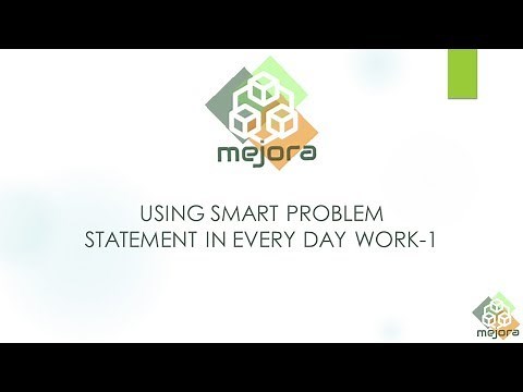 how to write Problem Statement with SMART ?