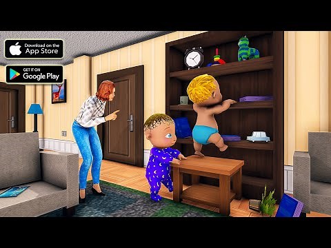 Twins Baby Simulator Mom Games | Gameplay Walkthrough HD | Bridgeup Studios | Android | IOS |
