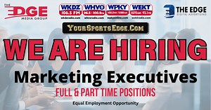 🌟 We're Hiring! 🌟 Join The Edge Media Group and elevate your career to new heights! We are on the lookout for dynamic Marketing Executives who are go-getters, self-starters, and possess exceptional people skills. 🚀 🔹 Position: Marketing Executive 🔹 Location: Western Kentucky🔹 Benefits: Great earnings potential ESOP participation Are you ready to help local businesses thrive and make a significant impact? At The Edge Media Group, you’re not just an employee; you’re a partner. As part of an 