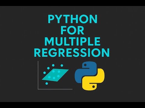 Lecture 27: ML, DL and Data Science: Regression Analysis: Multiple Regression using Python