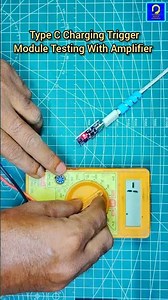 Type C Charging Trigger Module Testing With Amplifier | Trigger Module | Mobile Charger