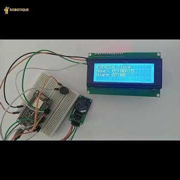 ESP8266 NodeMCU Project: Alarm Clock with the DS1302 RTC Module