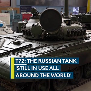 Take a closer look at a Soviet-era T72 Tank. 👀💥 It was built in large numbers numbers by the Soviet Union, with over 15,000 being used by their forces. Nowadays, there are still an awful lot of them in use all around the world. | Forces News