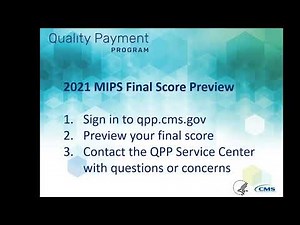 2021 MIPS Final Score Preview Demo