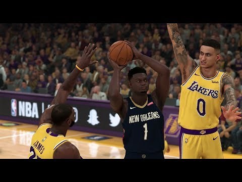 NBA 2K20 Gameplay - Los Angeles Lakers vs New Orleans Pelicans – NBA 2K20 PS4