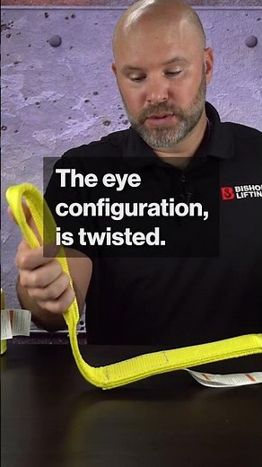 When to Use Twisted versus Flat Eye Web Slings |Lifting & Rigging Basics